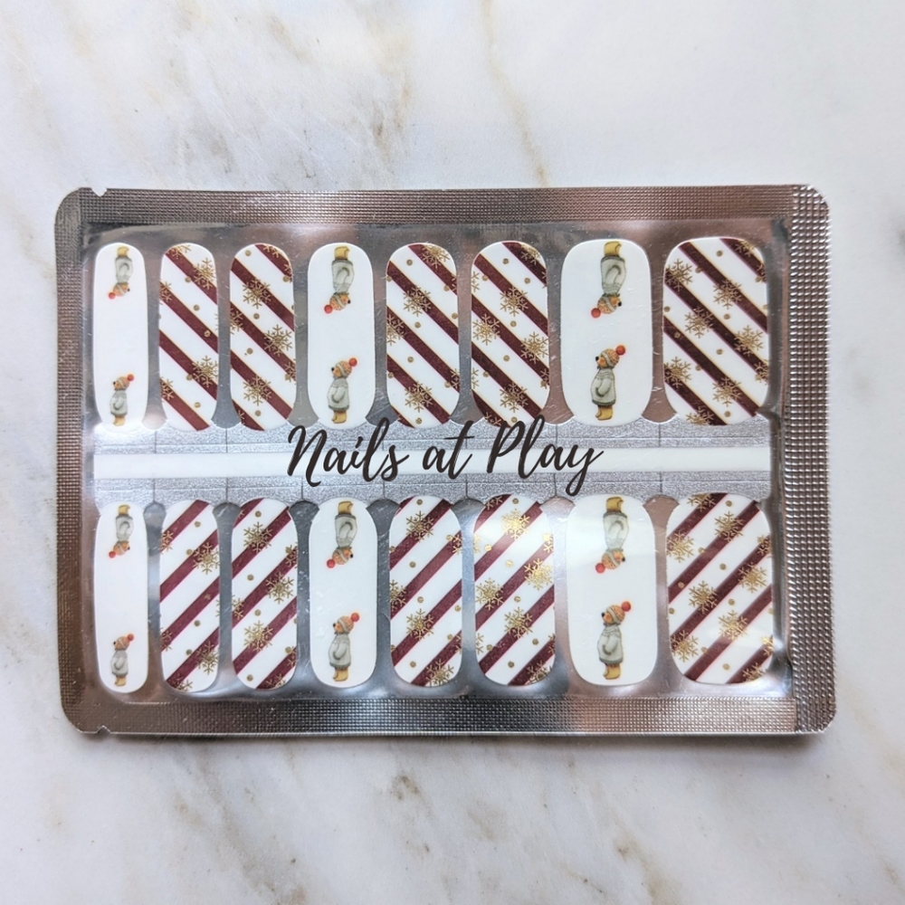 5 for $15 Nail Wraps- A Paddington Christmas - Picture 2 of 5